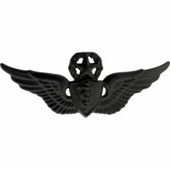 Brand new 😍 Ira Green, Inc Army Master Flight Surgeon Badge Sta-Black Pin-On 🎁