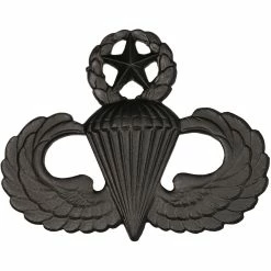 Wholesale 🎉 Army Parachutist Master Sta-Brite Black Pin-On 👏