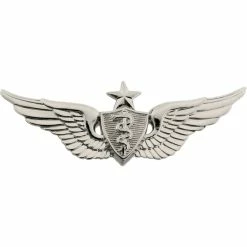 New ⭐ Other Brands Army Badge, Miniature Mirror Finish, Senior Flight Surgeon ✨