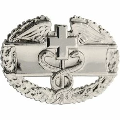 Flash Sale ❤️ Other Brands Army Badge Regular Mirror Finish, Combat Medical 1st Award 👍