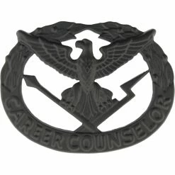Best Pirce 🌟 Ira Green, Inc Army Career Counselor Badge Sta-Black Pin-On ✔️