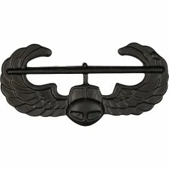 Discount 😀 Sta-Brite Army Air Assault Badge Black Pin-On 🥰