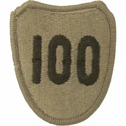 Hot Sale ⌛ Other Brands Army Unit Patch 100th Infantry Division (Training) (OCP) 🎁