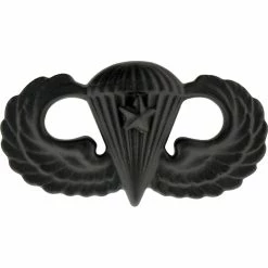 Best Pirce ✨ Ira Green, Inc Army Basic Combat Parachutist First Award Badge Sta-Black Pin-On ⌛
