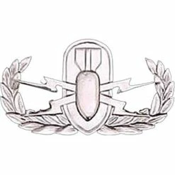 Cheap 🎁 Other Brands Army Badge, Regular Mirror Finish, Explosive Ordnance Disposal 😉