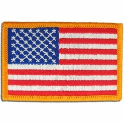 Promo 🎉 Ira Green, Inc American Flag Patch Reversed 2 X 3 In. Sew-on 😉