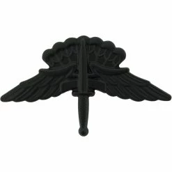 Budget 💯 Ira Green, Inc Army Basic Halo Wings Badge Sta-Black Pin-On 🎉