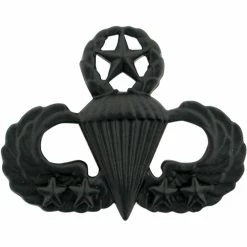 Top 10 🌟 Ira Green, Inc Army Master Combat Parachutist 4th Award Badge Sta-Black Pin-On 🔔