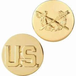 Discount 💯 Sta-Brite Army Judge Advocate And U.S. Letters Insignia ⌛