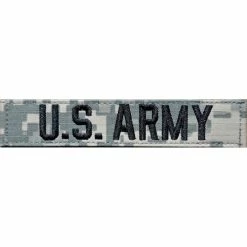 Promo 😀 Sayre Embroidered Army Sew-On Branch Tape (ACU) 🤩