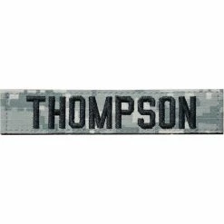 Promo 👏 Sayre Army Embroidered Nametape With Hook And Loop (ACU) 😀