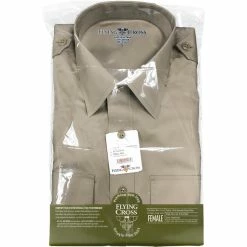 Best Pirce 😀 Flying Cross Army Female Officer Non Iron Wrinkle Free 👗 Dress 👕 Shirt (AGSU) ✨