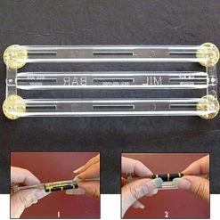 Top 10 🤩 Other Brands 9 Ribbon, 1/8 In. Space, Plastic Ribbon Bar Holder 🤩