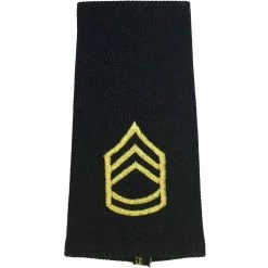 Promo ✔️ Exchange Select Army Shoulder Mark Enlisted Sergeant First Class SFC Large Male Slide-On 🌟