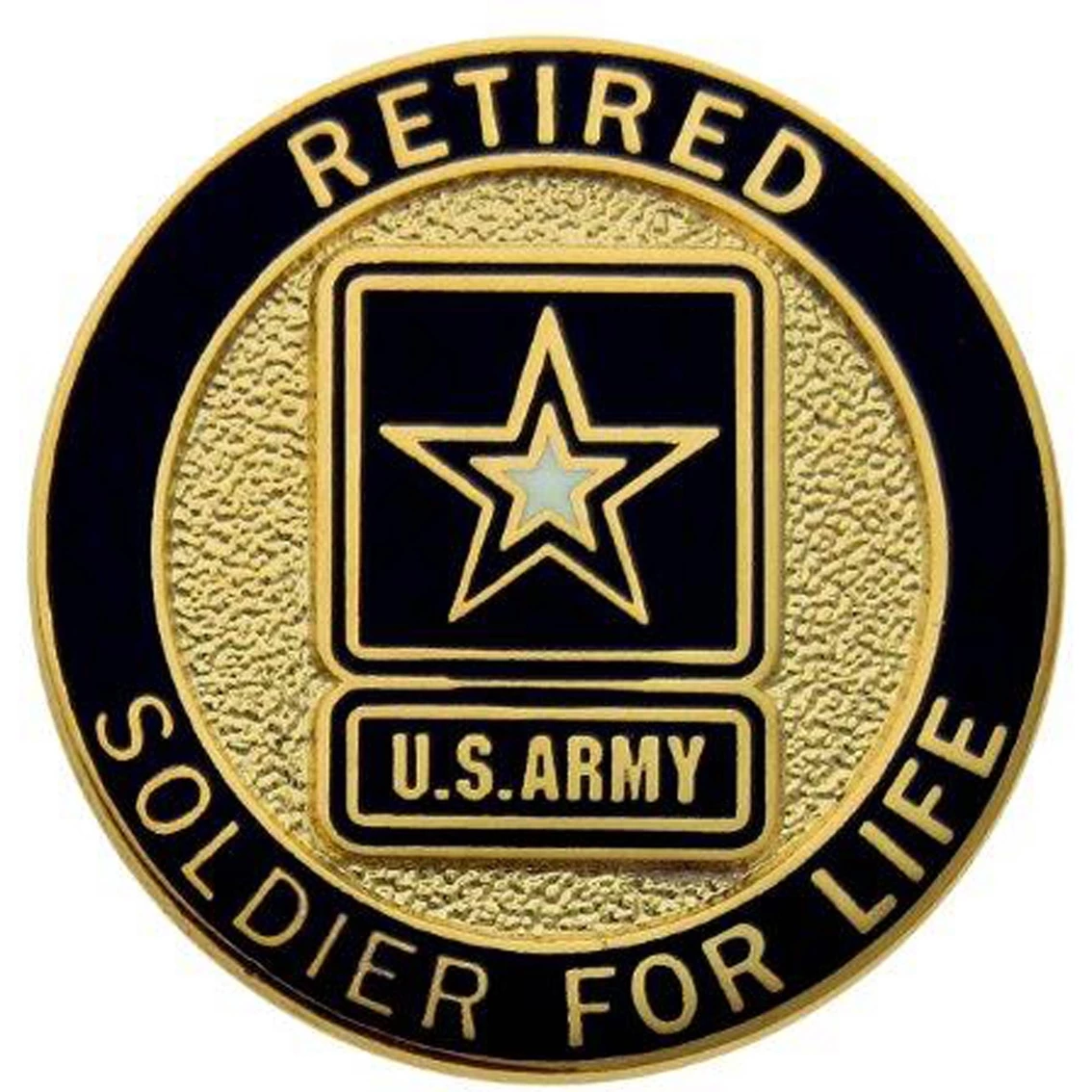 Hot Sale 🌟 Ira Green, Inc Retired Army Lapel Button, Soldier For Life ✔️ 1 Hot Sale 🌟 Ira Green, Inc Retired Army Lapel Button, Soldier For Life ✔️