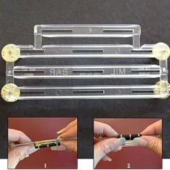 Brand new 🌟 Other Brands 11 Ribbon, 1/8 In. Space, Plastic Ribbon Bar Holder 🛒