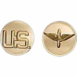 New ⌛ Other Brands Army Enlisted Aviation Branch Collar Device Set 🛒